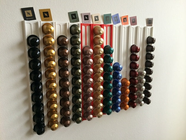 Nespresso Capsulehouder voor Wandmontage