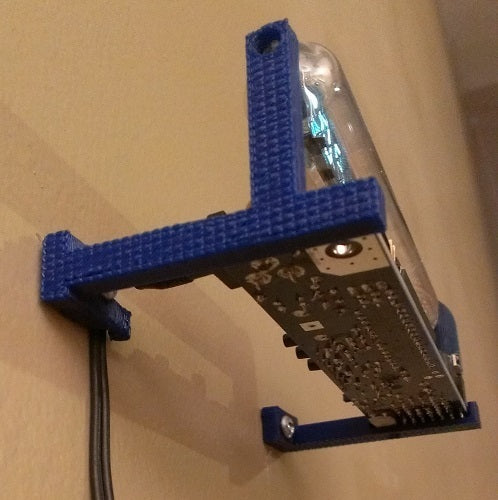 Wandmontage voor Adafruit Ice Tube Clock