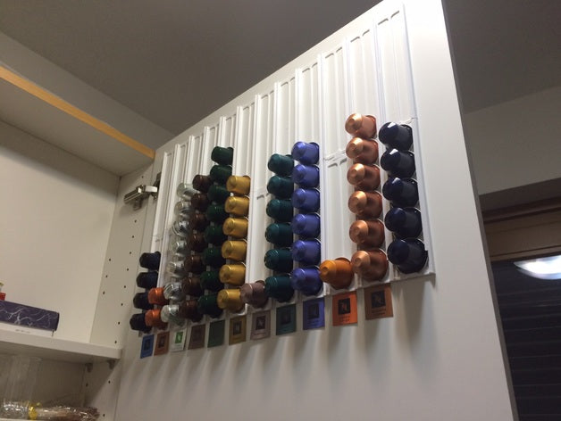 Nespresso Capsulehouder voor Wandmontage