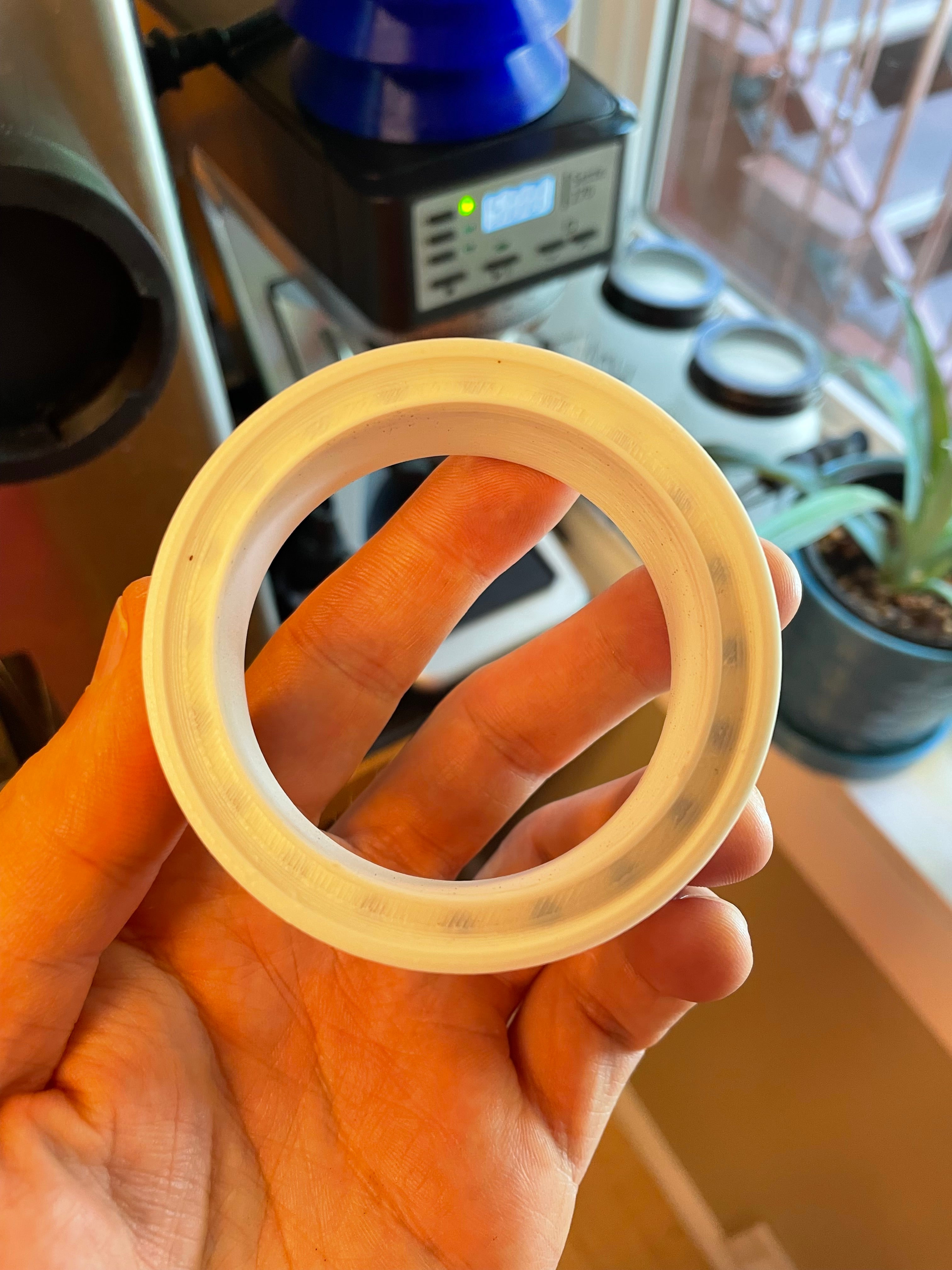 Magnetische doseerring voor espressokoffiefilter