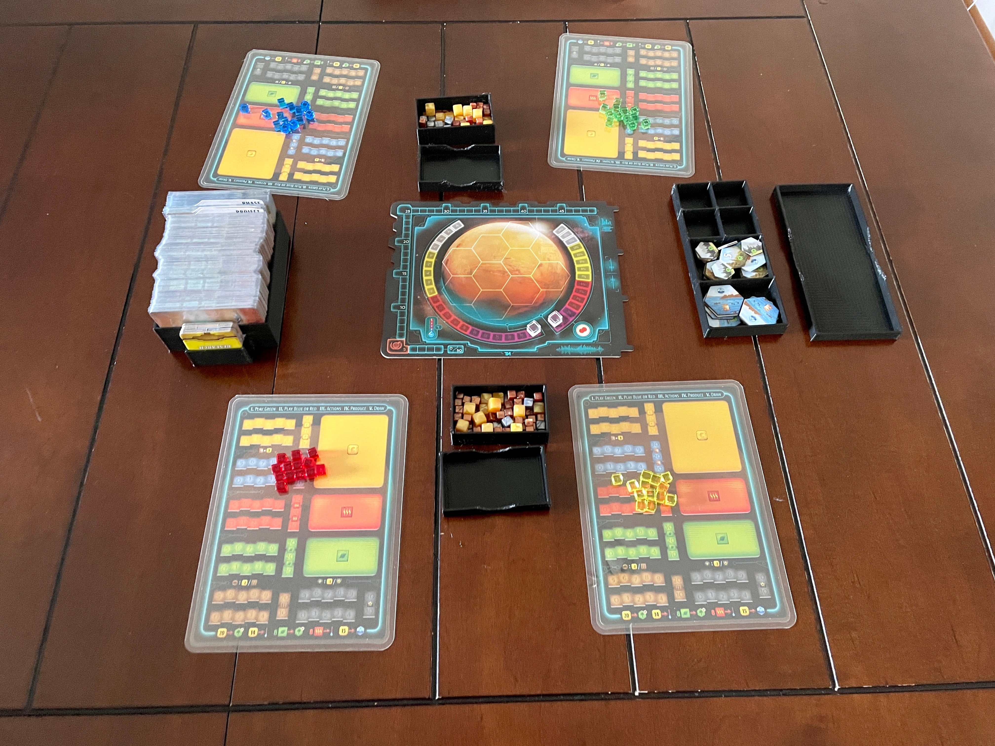Terraforming Mars Kaartspel Organizer (7 delen)