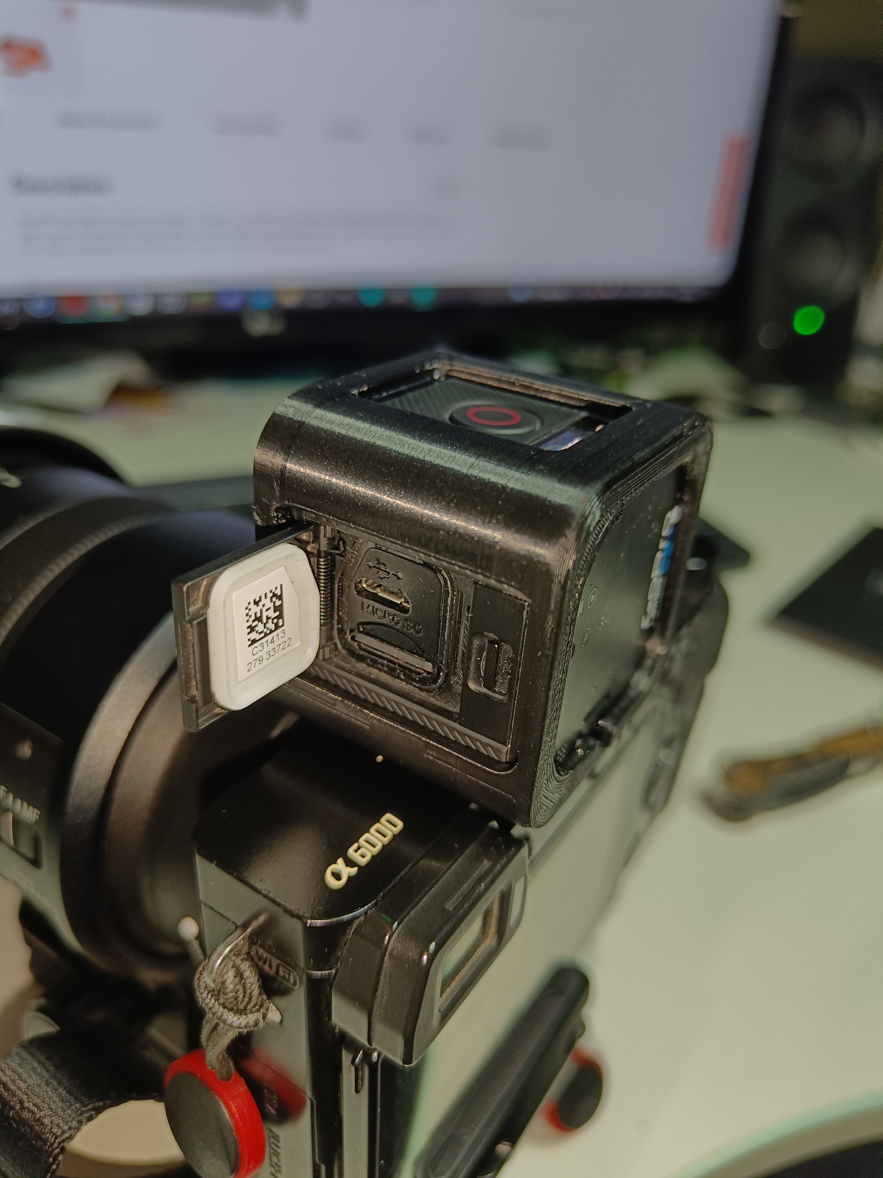 GoPro Hero session kold sko montage