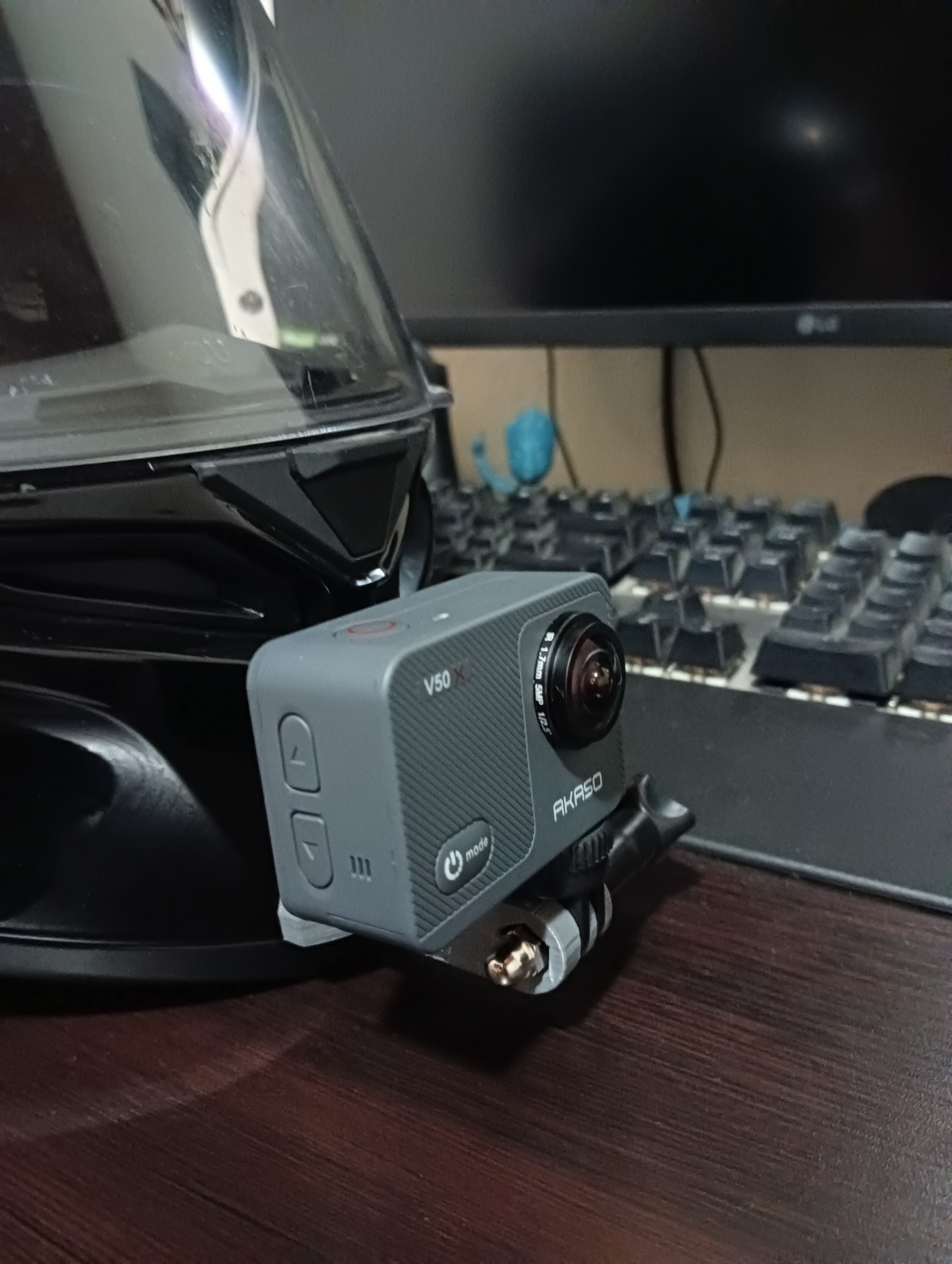 AGV K1/K1 S Actiecamera Kinmontage
