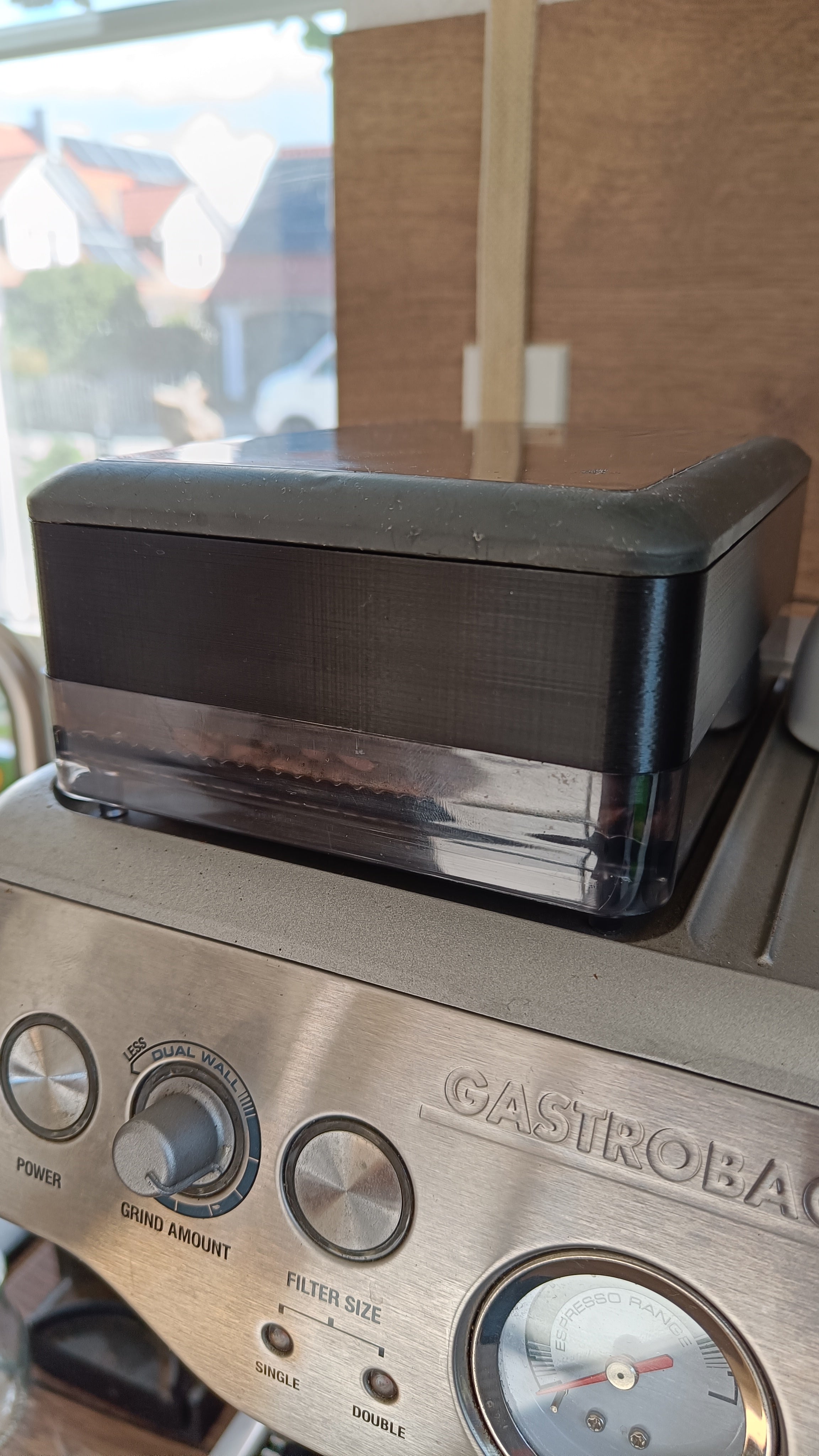 Verlengde koffiebonenhouder voor Gastroback, Sage & Breville Espressomachines