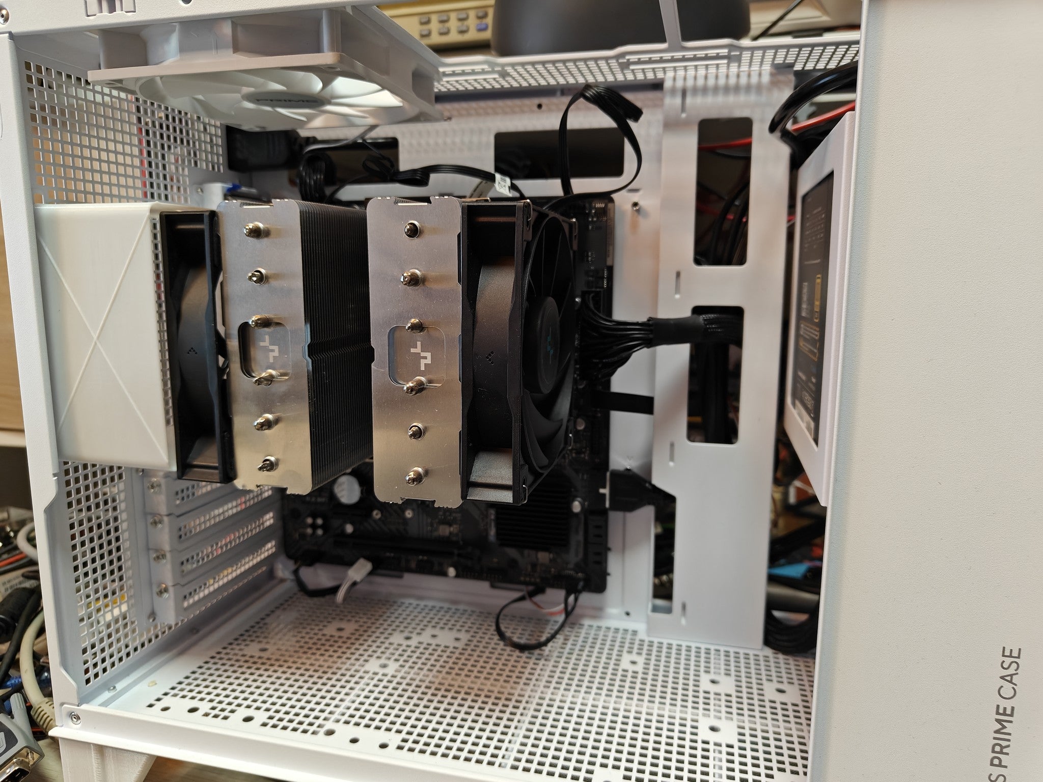 PC CPU Koelventilator Tunnel - Voor 12cm Ventilator, 6.5cm Hoogte