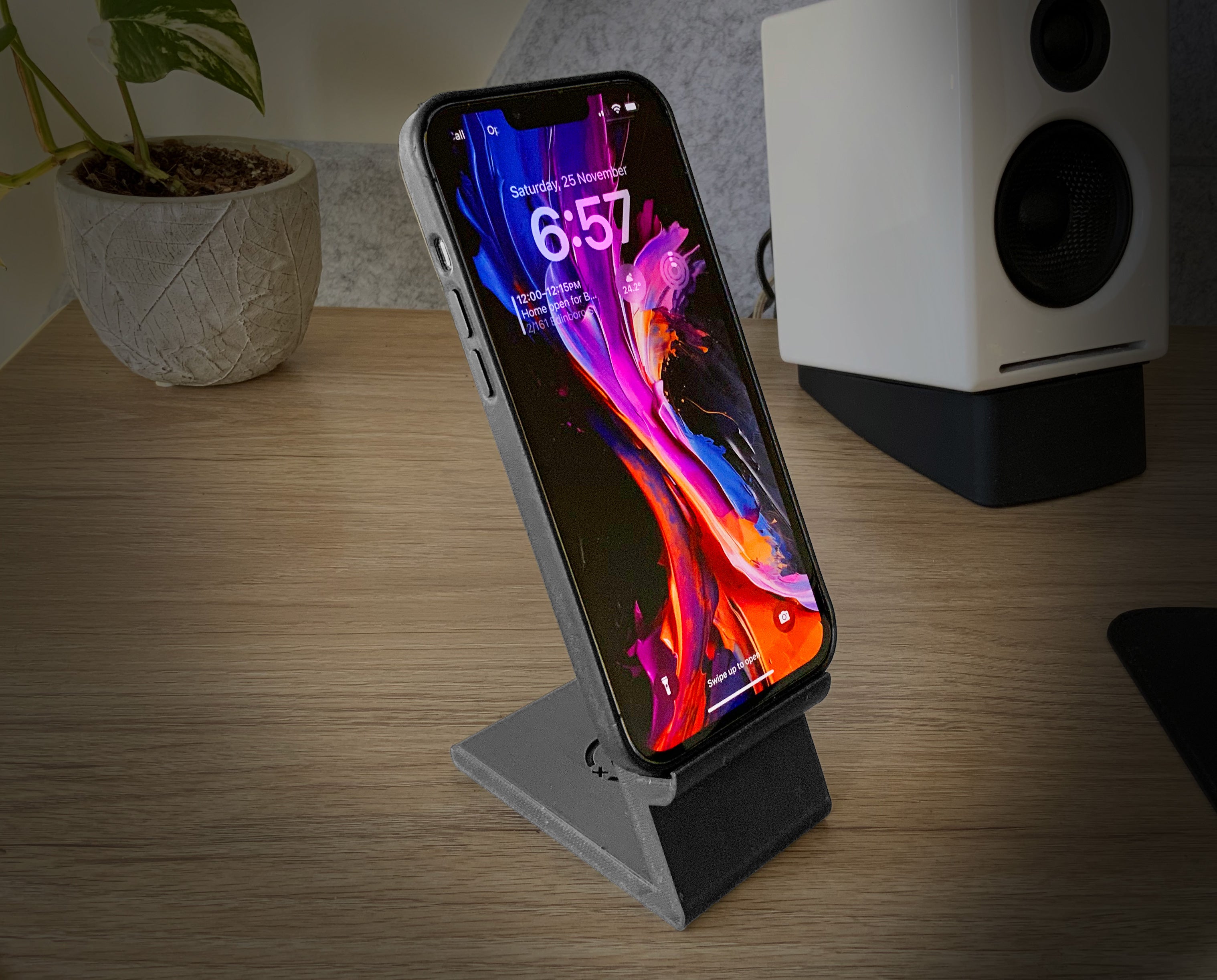 Enkele iPhone- / iPad-standaard