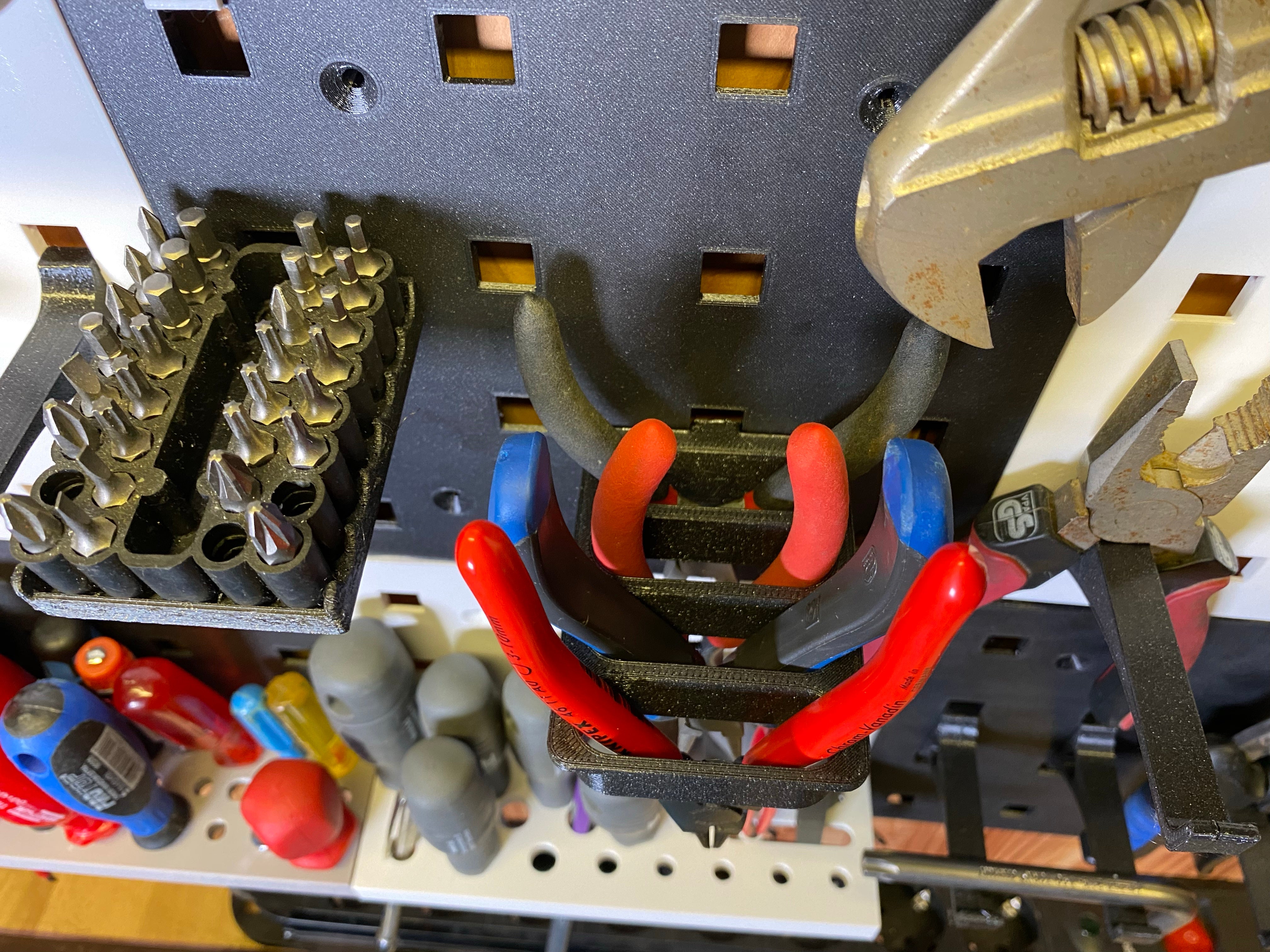 Bruno's Tangenhouder - Wandmontage Gereedschapsorganisatie