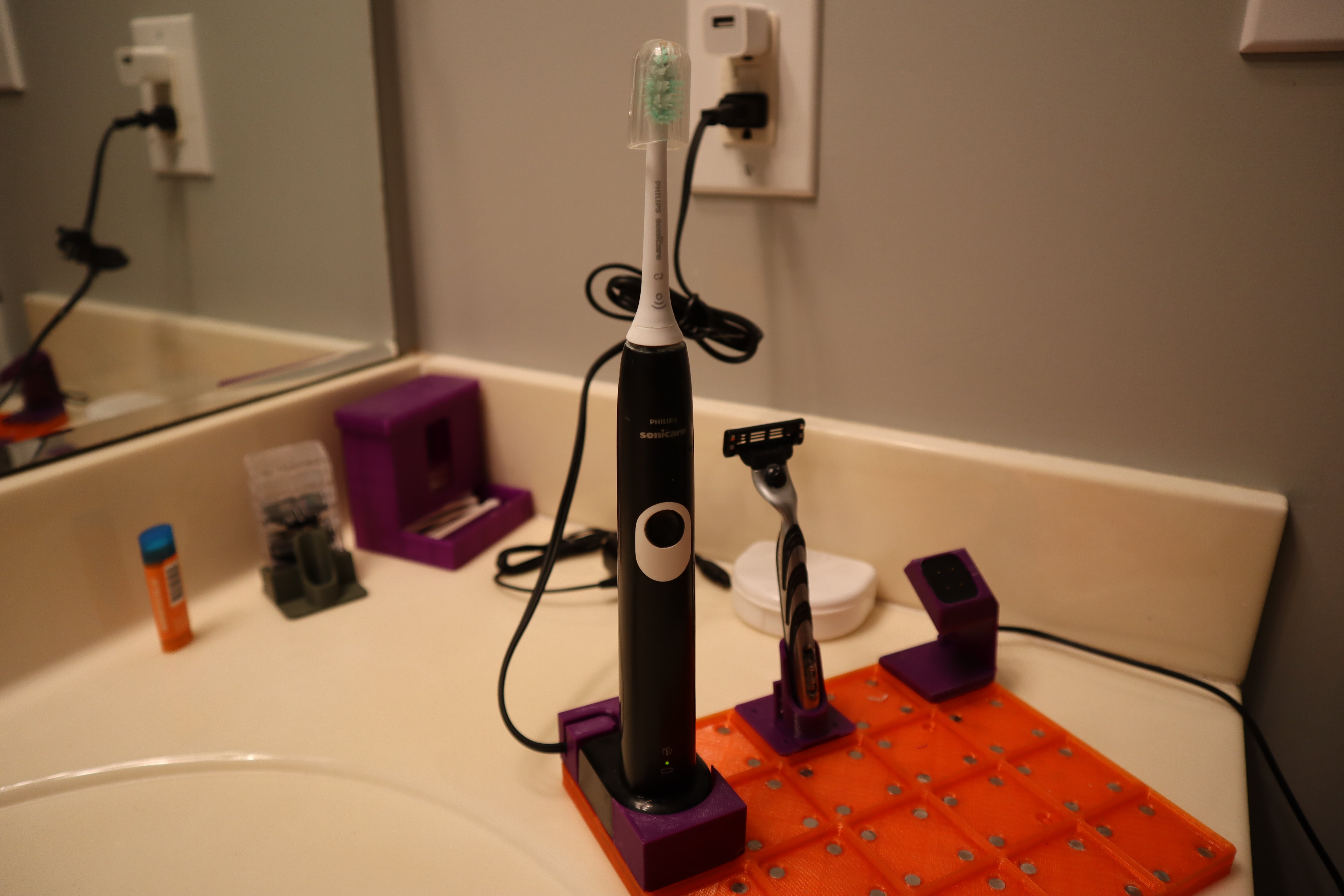 Gridfinity Sonicare Tandenborstel Oplader