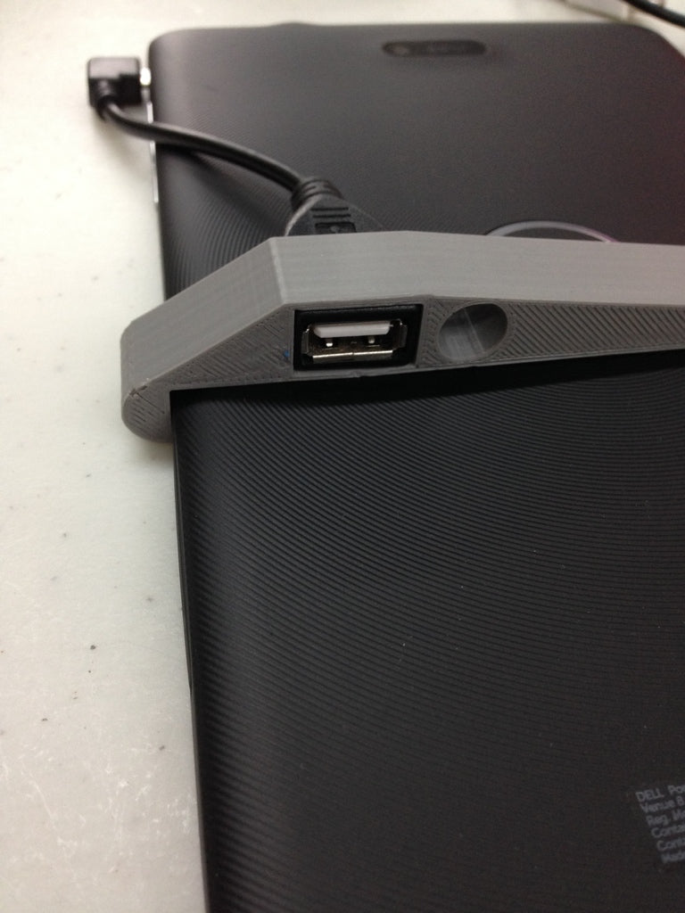 Dell Venue 8 Pro Tablet USB OTG-kabelhouder & Stylushouder