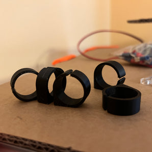 Kabelklemmen met 20 mm binnendiameter voor lijm of dubbelzijdige tape