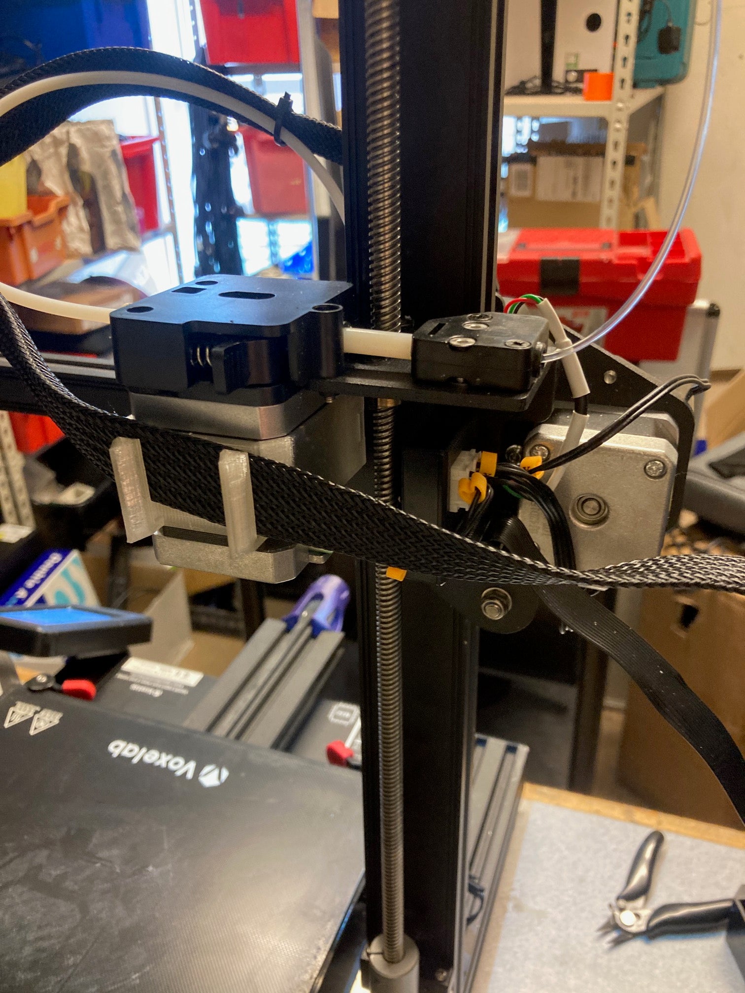 Nema Ribbon Cable Tidy - Kabelbeheer voor 3D-printer