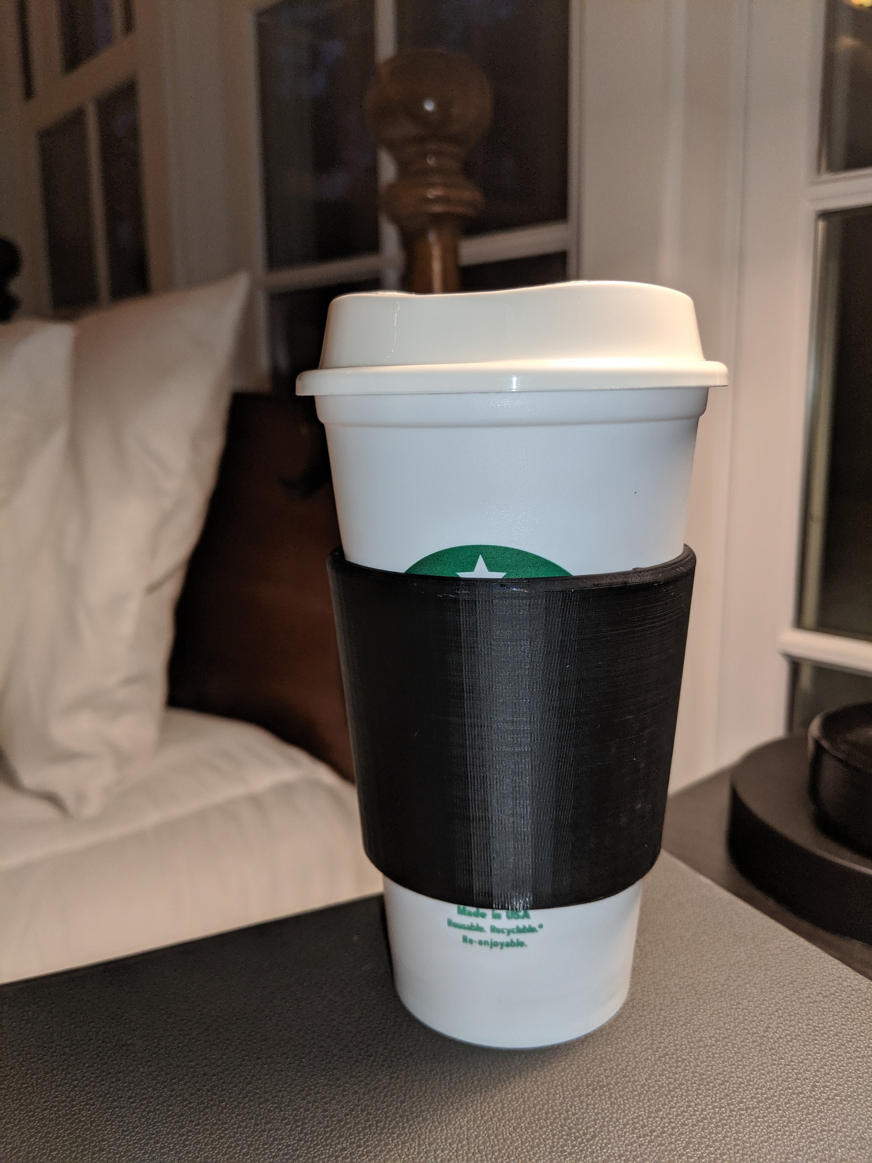 Herbruikbare koffiekophouder voor Starbucks Grande