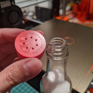 Zoutvaatjesdop voor Hot Sauce Fles