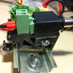 DIN-railbeugel voor Barrel Jack-adapter