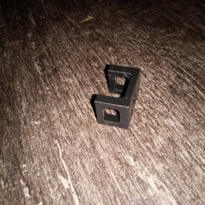 Met schroeven gemonteerde kabelhouder voor kabelbinders