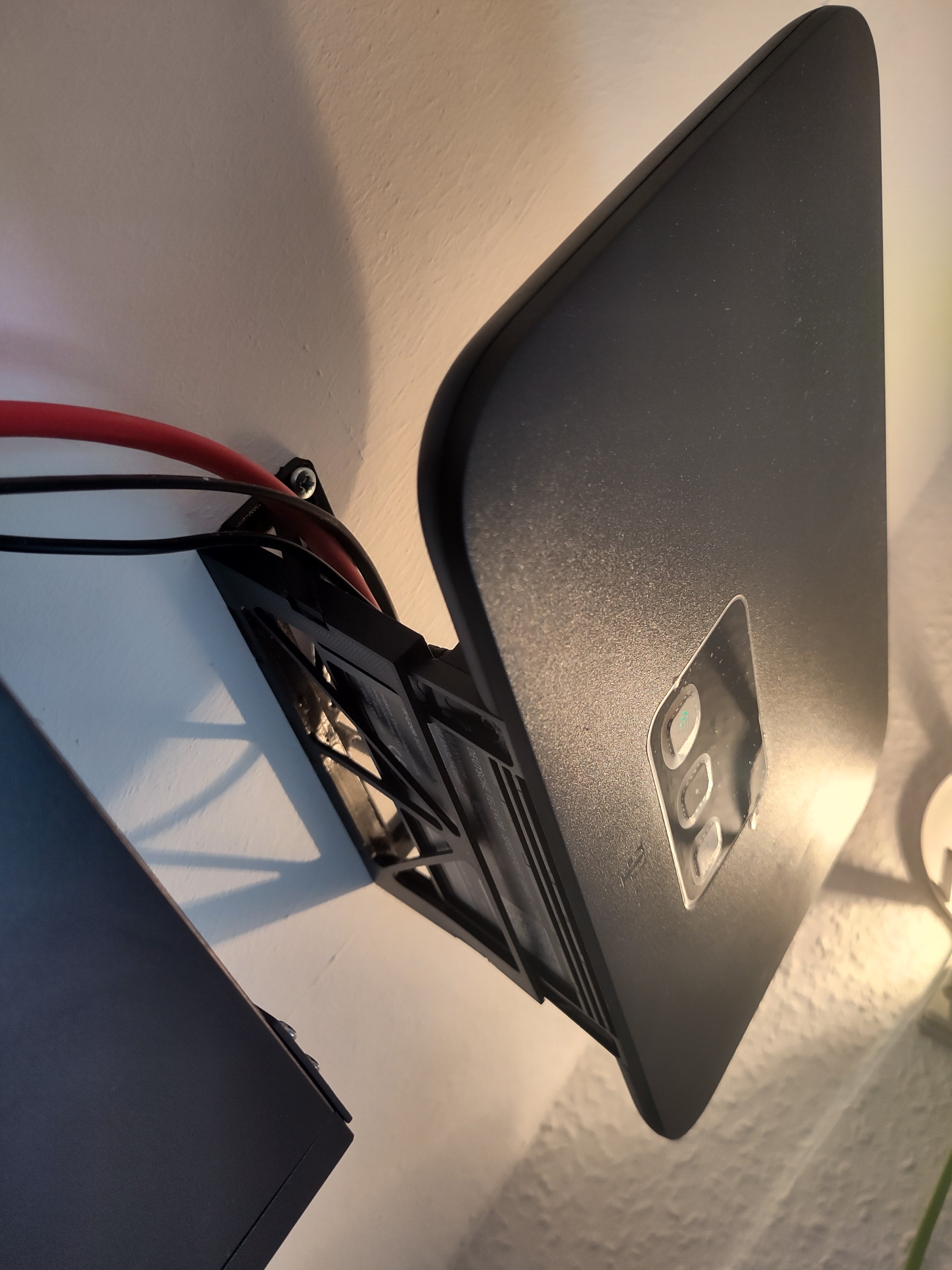 Elegante wandmontage voor Speedport DSL-router