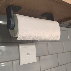 Papieren handdoekhouder voor onder de kast