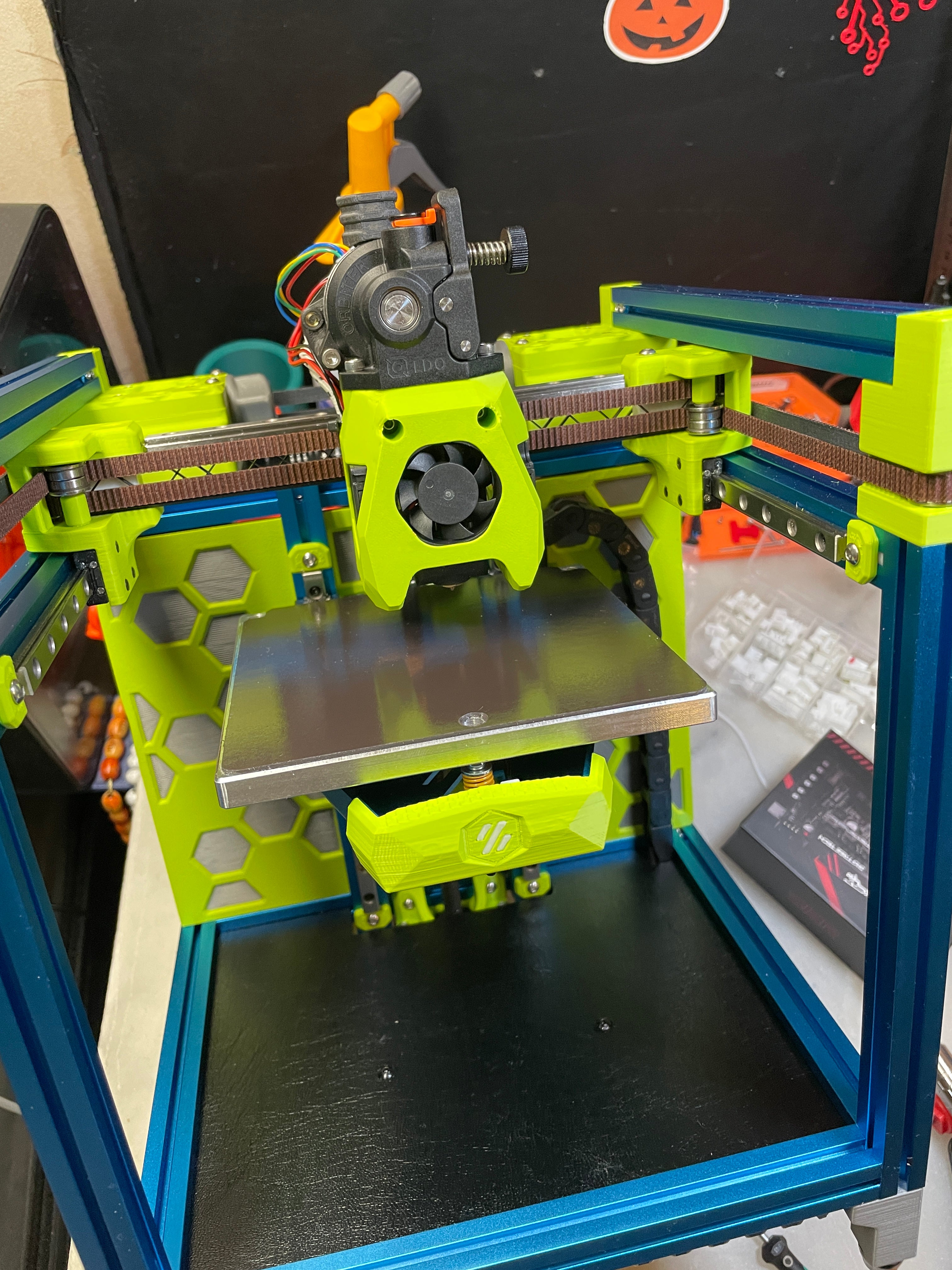 Orbiter V2 Voron Zero montageset met umbilical cord gereedschapkop