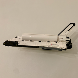 LEGO Discovery-ruimteferry wandbevestiging