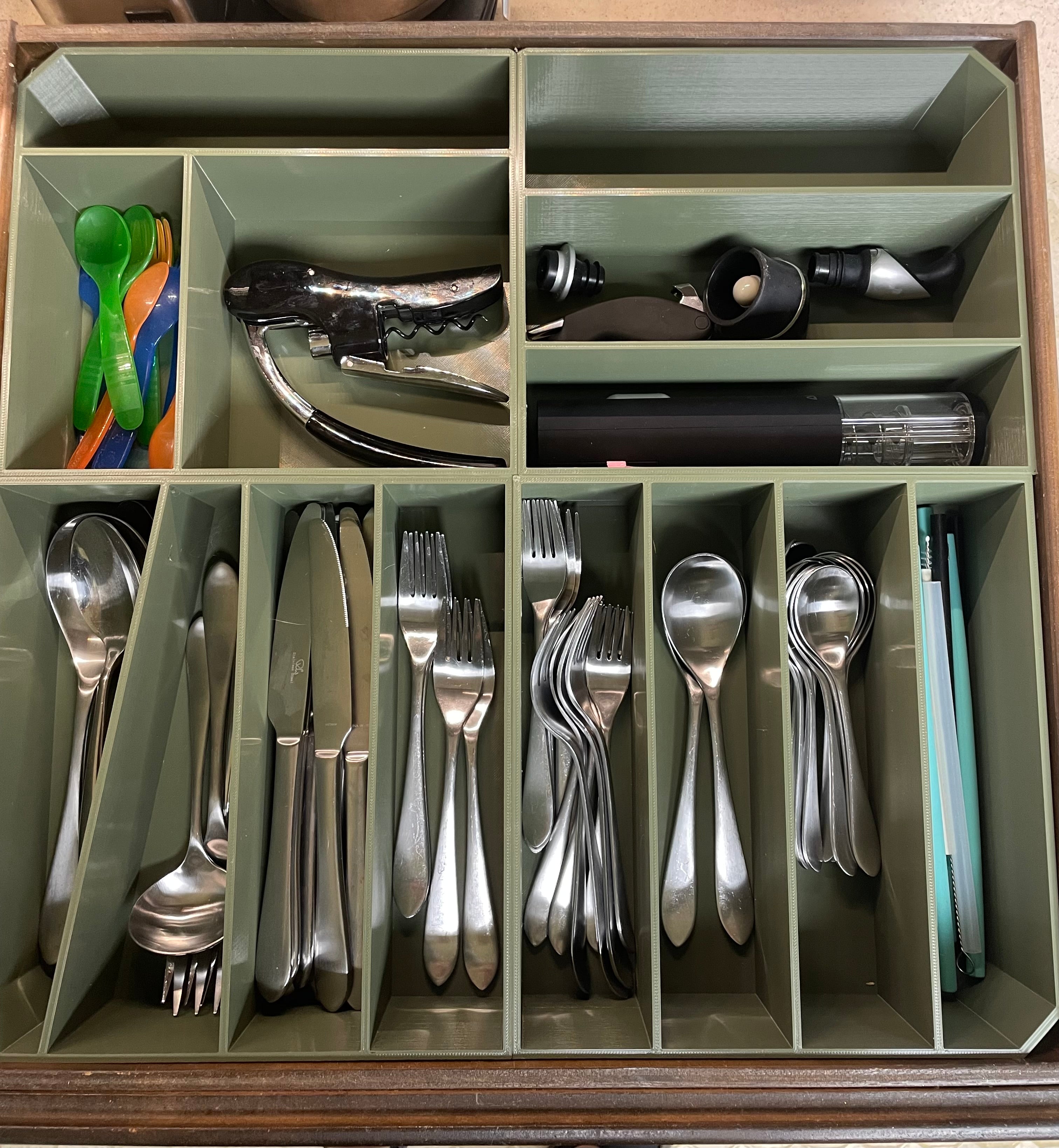 Robuuste Besteklade Organizer