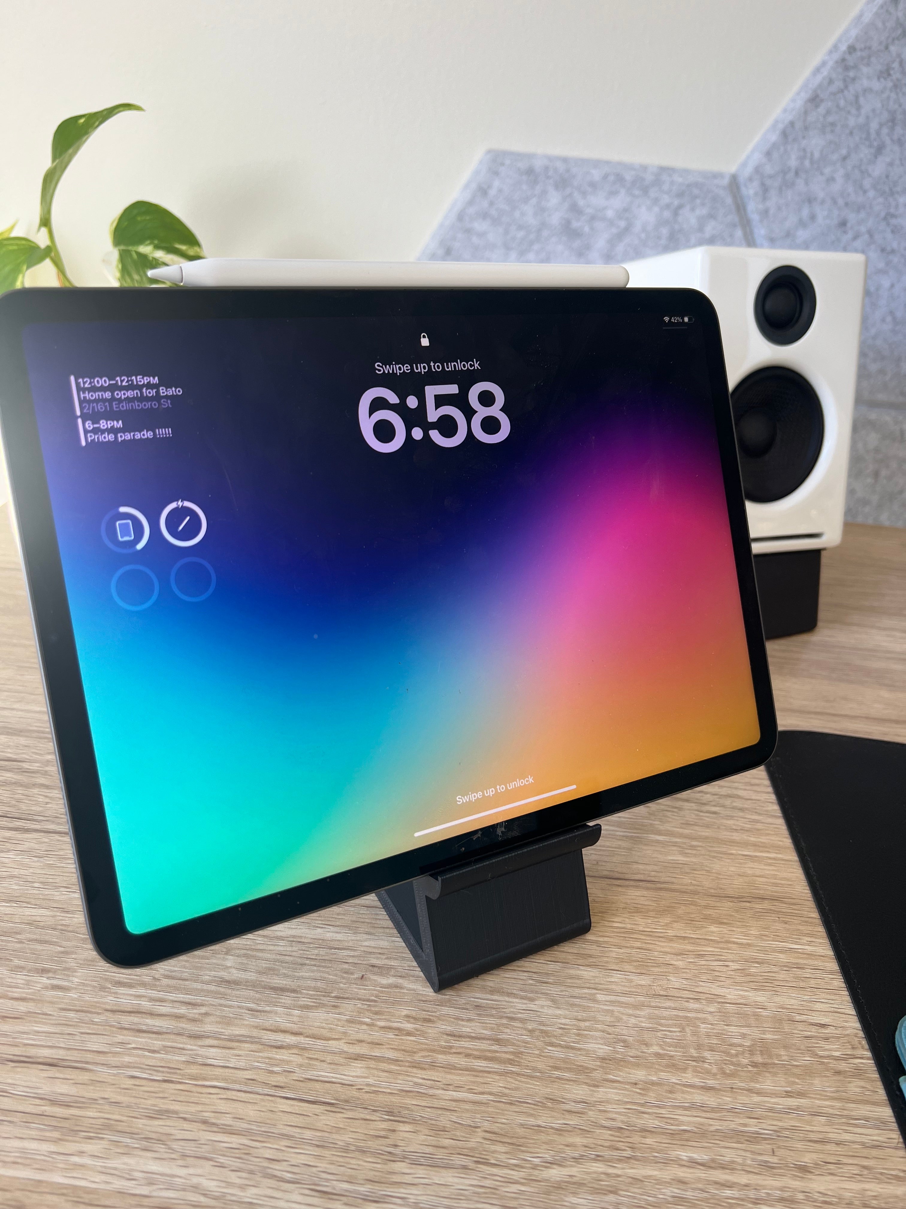 Enkele iPhone- / iPad-standaard