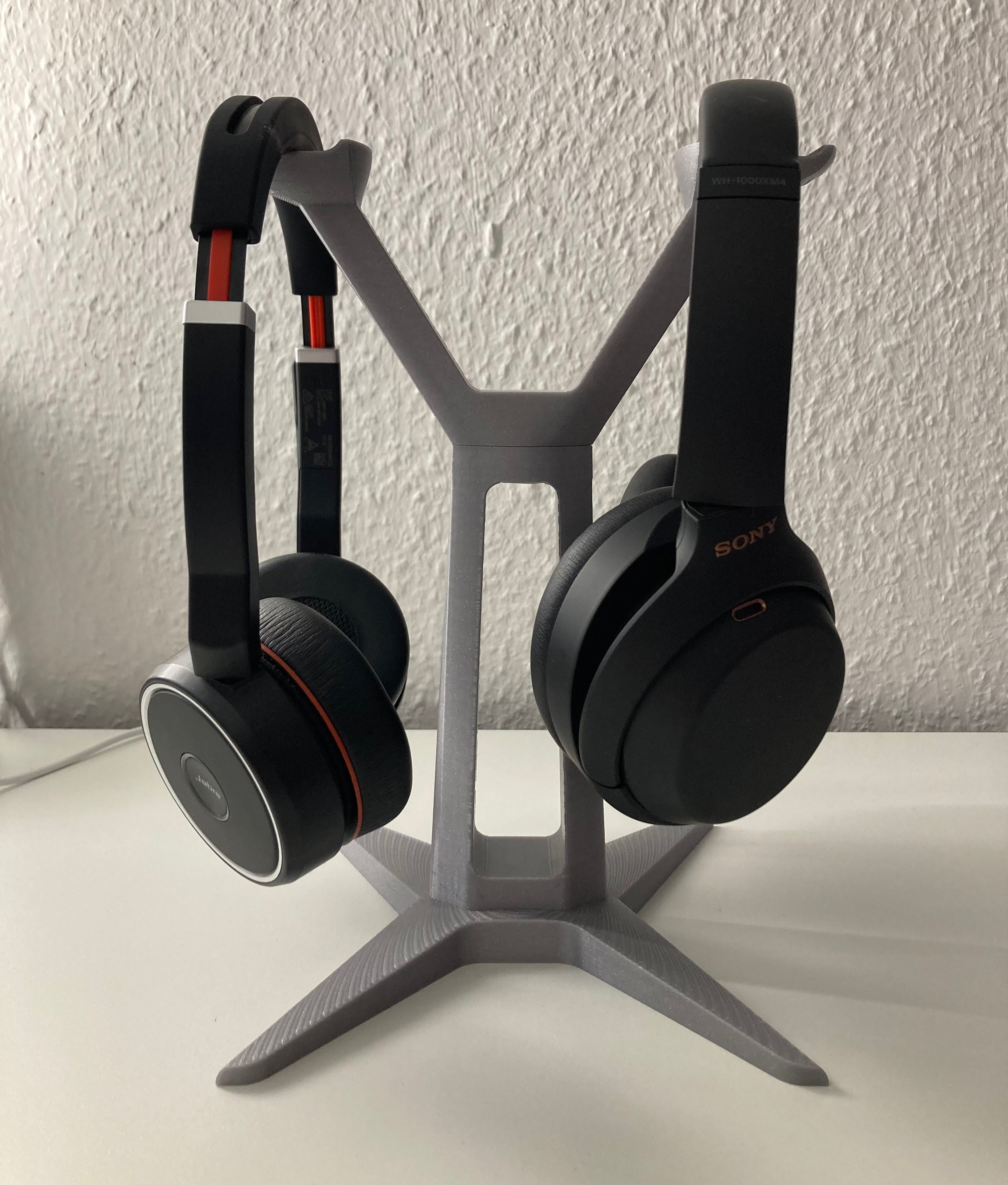 Dubbele Headset Houder - Stabiele en Praktische Opslag