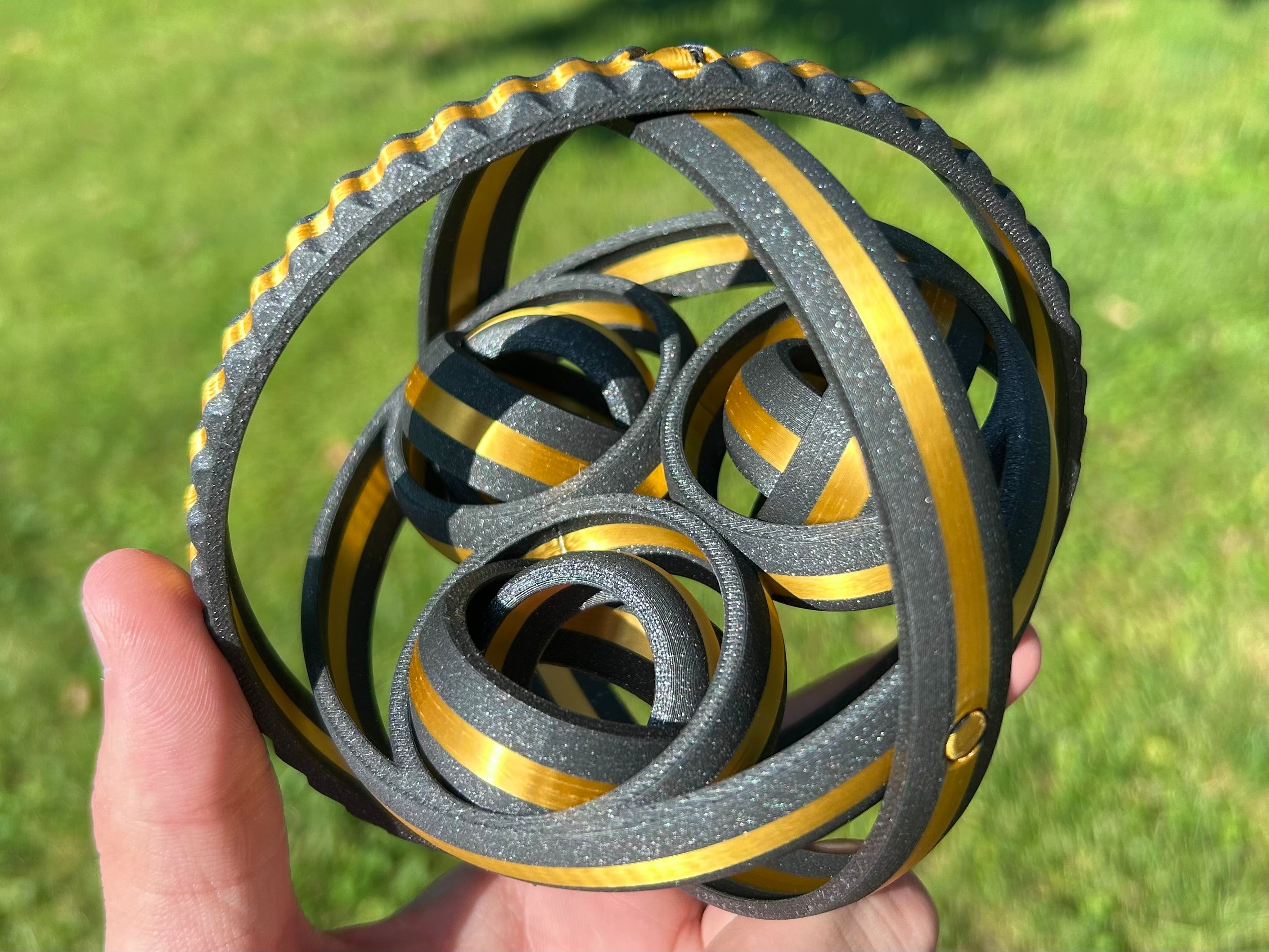 RotaRings - Print en Plaats Rotating Fidget