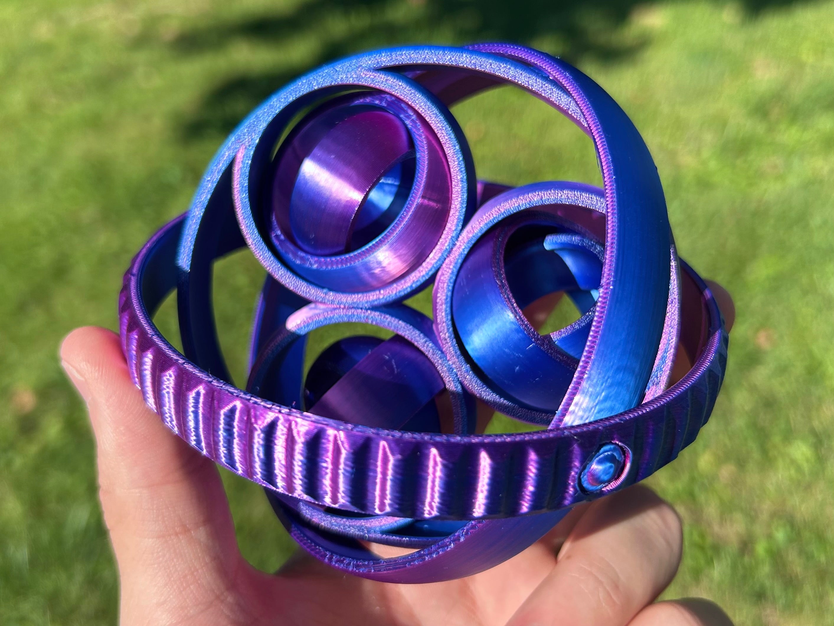 RotaRings - Print en Plaats Rotating Fidget