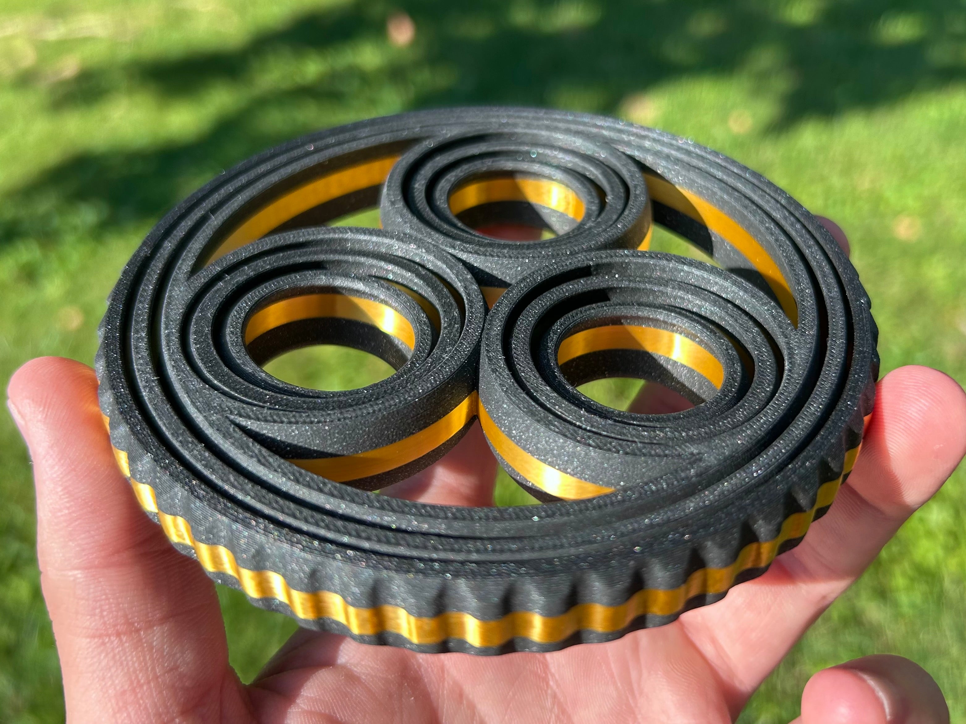 RotaRings - Print en Plaats Rotating Fidget