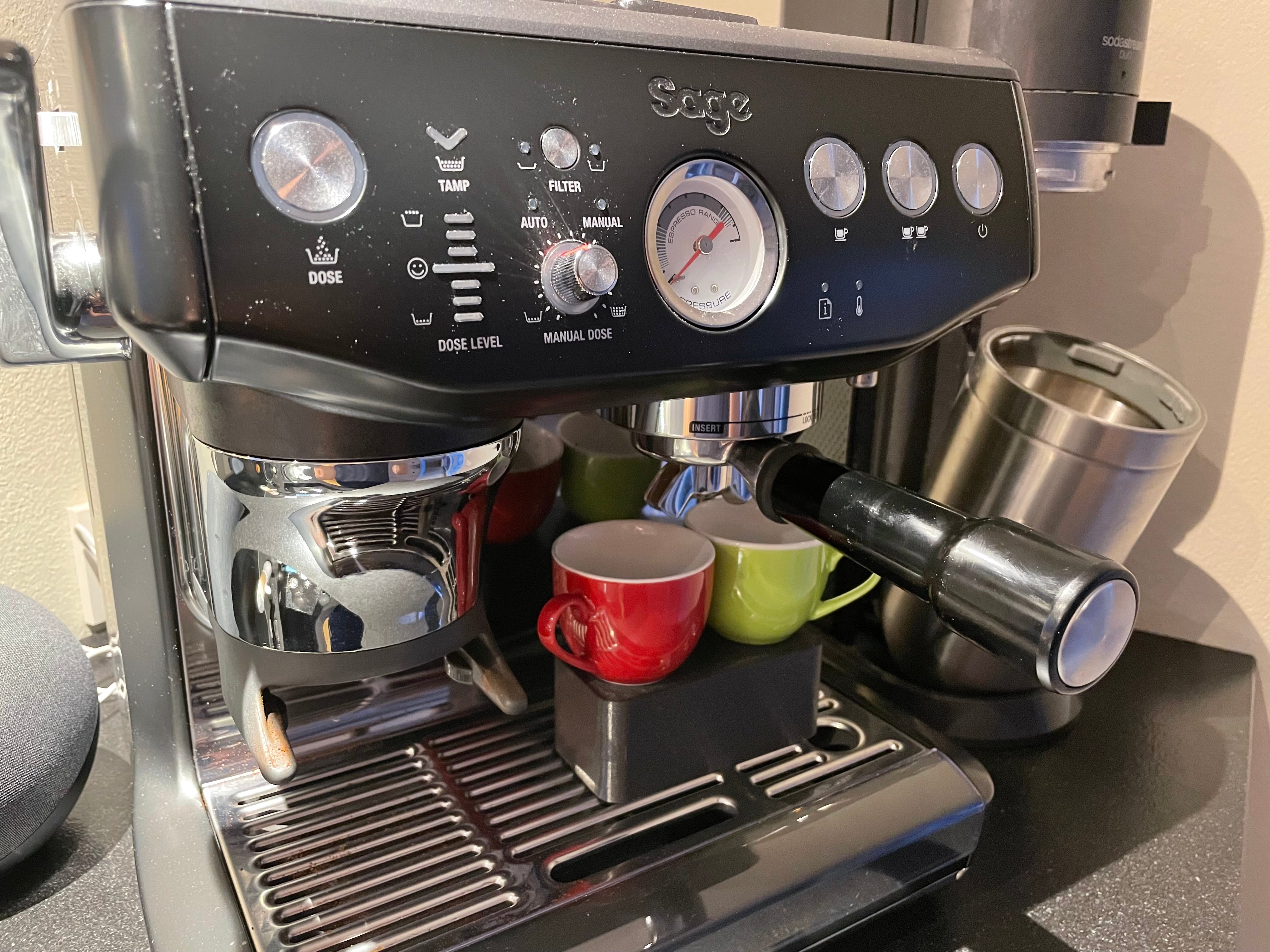 Sage Barista Express Impress hoogteverhogend blok