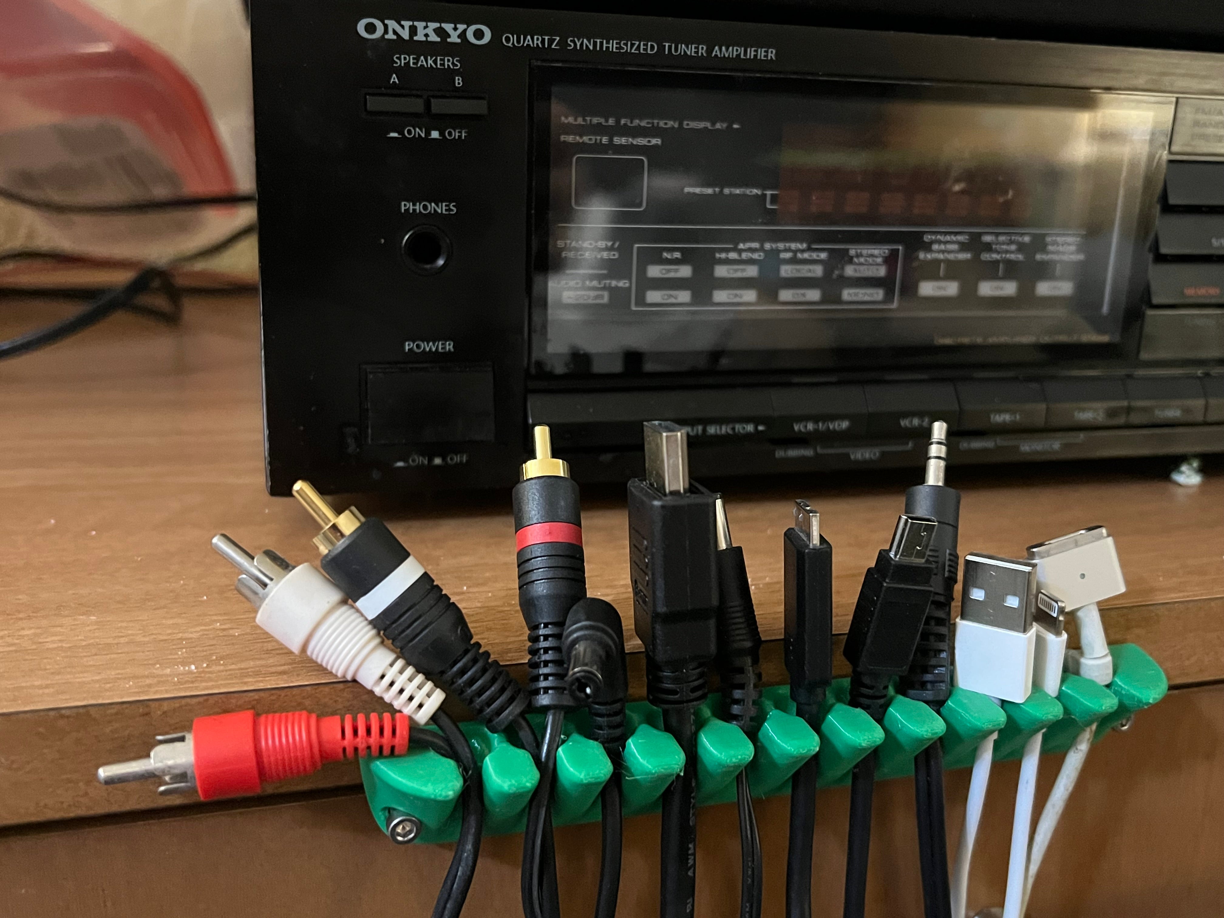 Rake Rack Kabel- en snoerhouder