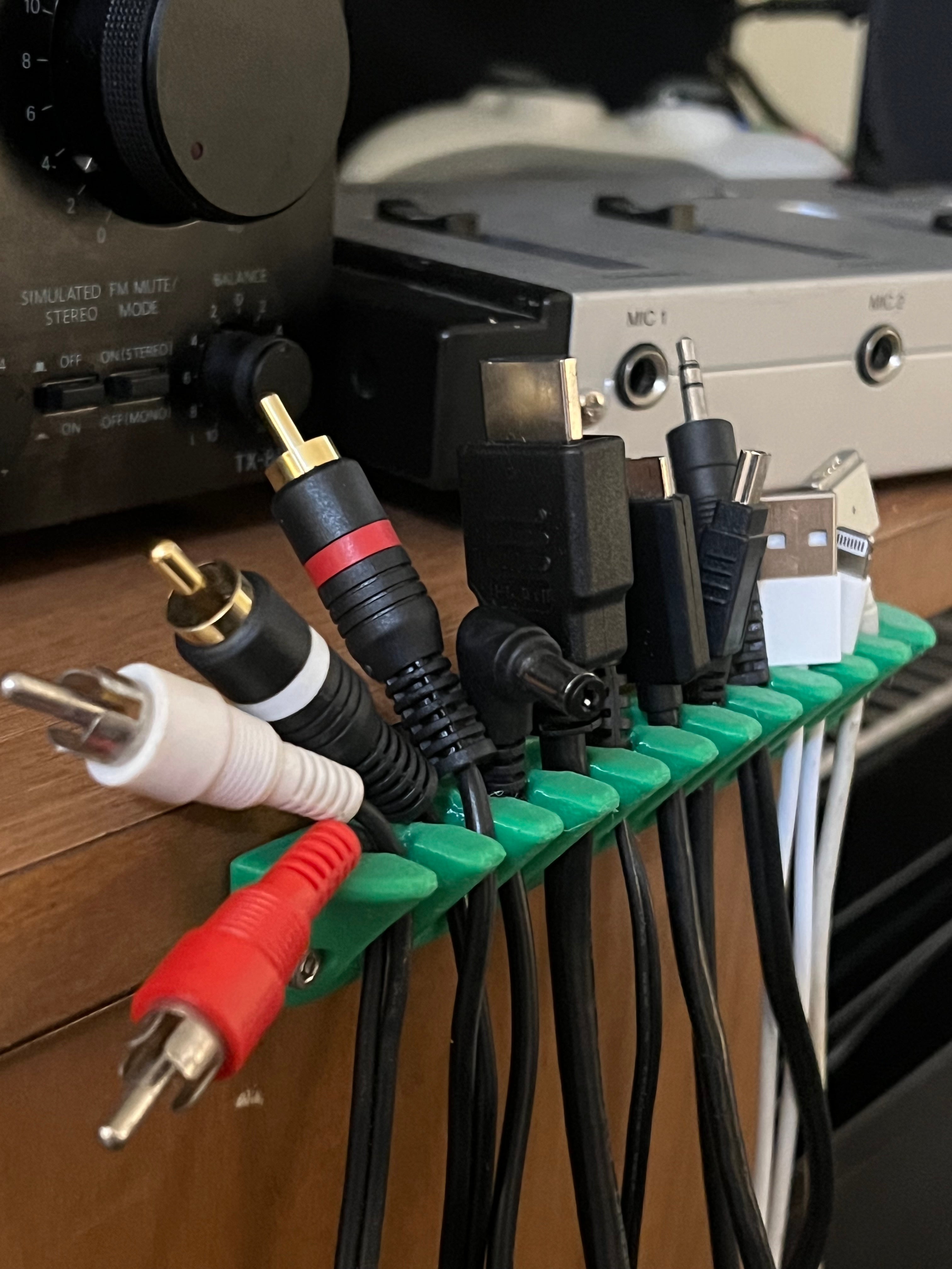 Rake Rack Kabel- en snoerhouder