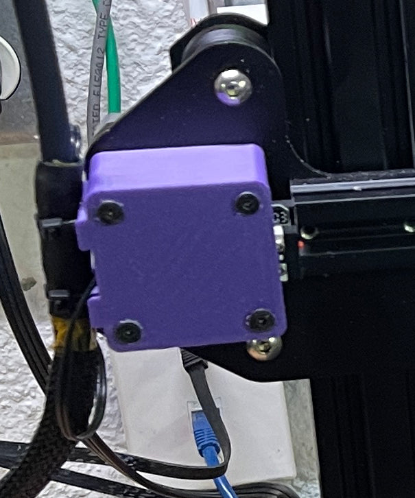 Ender 3 (Pro) X-eindaanslagbeugel met geïntegreerd kabelbeheer