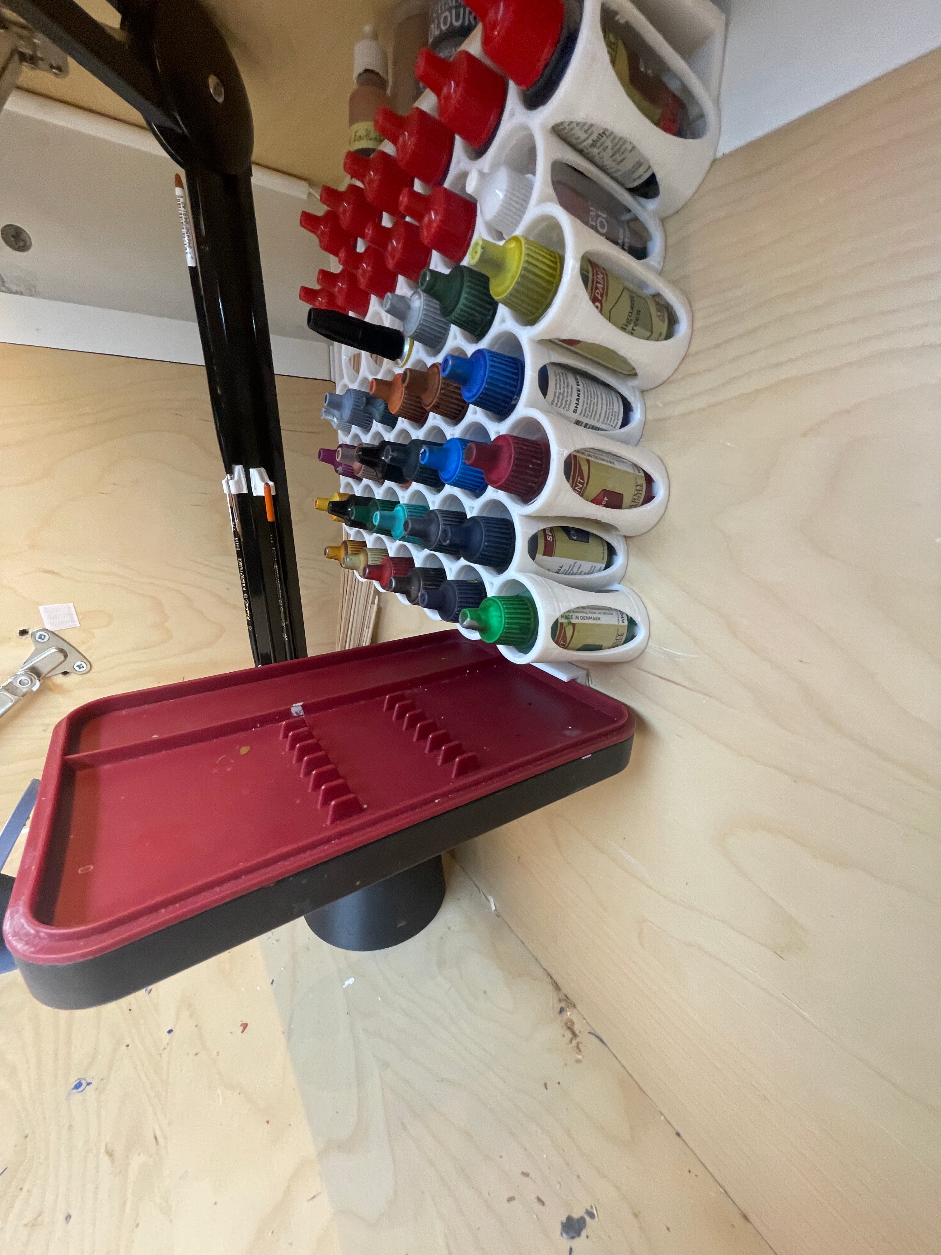 Army Painter Nat Palet Wandmontage - Optimale Ruimte voor Creativiteit