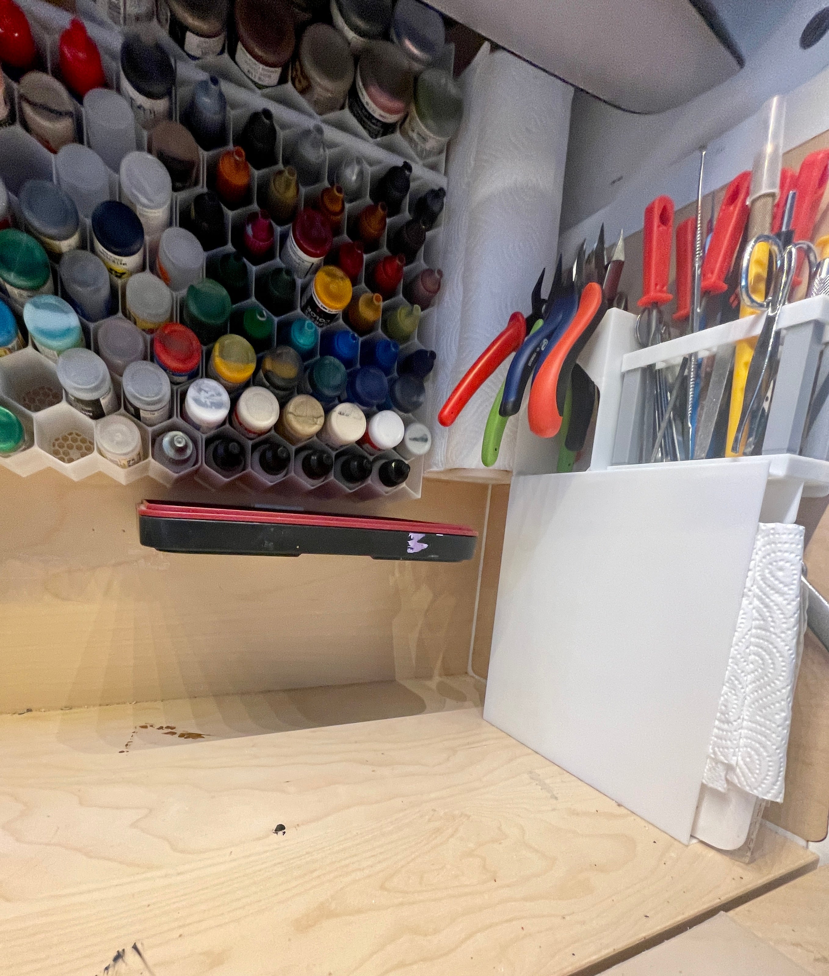Army Painter Nat Palet Wandmontage - Optimale Ruimte voor Creativiteit