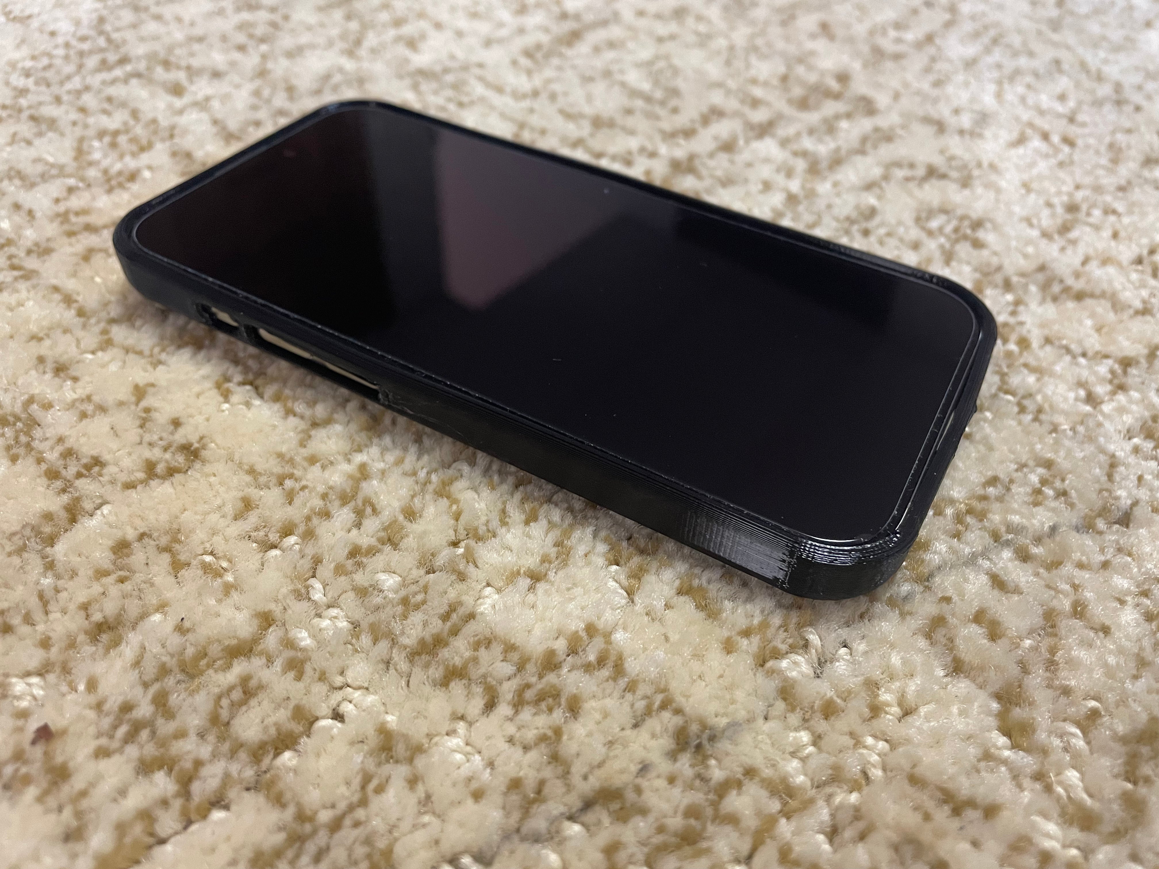 TPU hoesje voor iPhone 15 Pro met camerabeveiliging