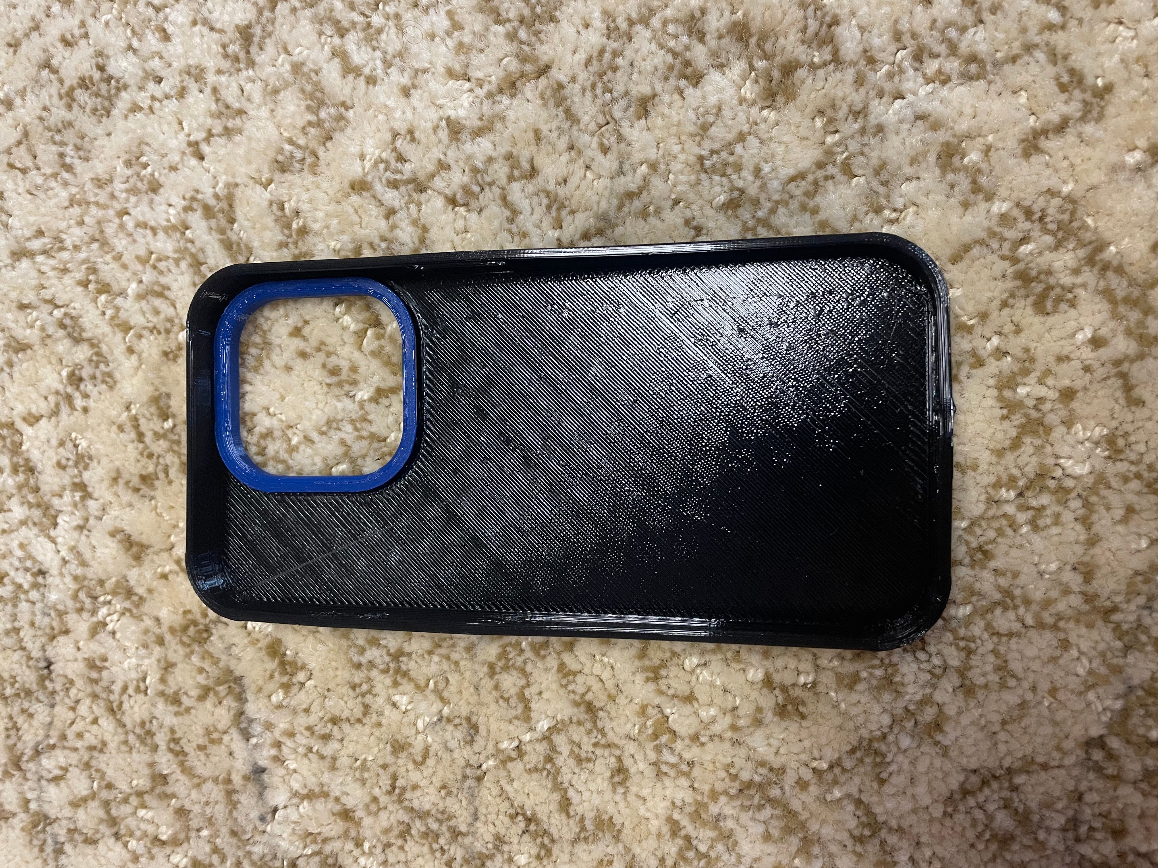 TPU hoesje voor iPhone 15 Pro met camerabeveiliging