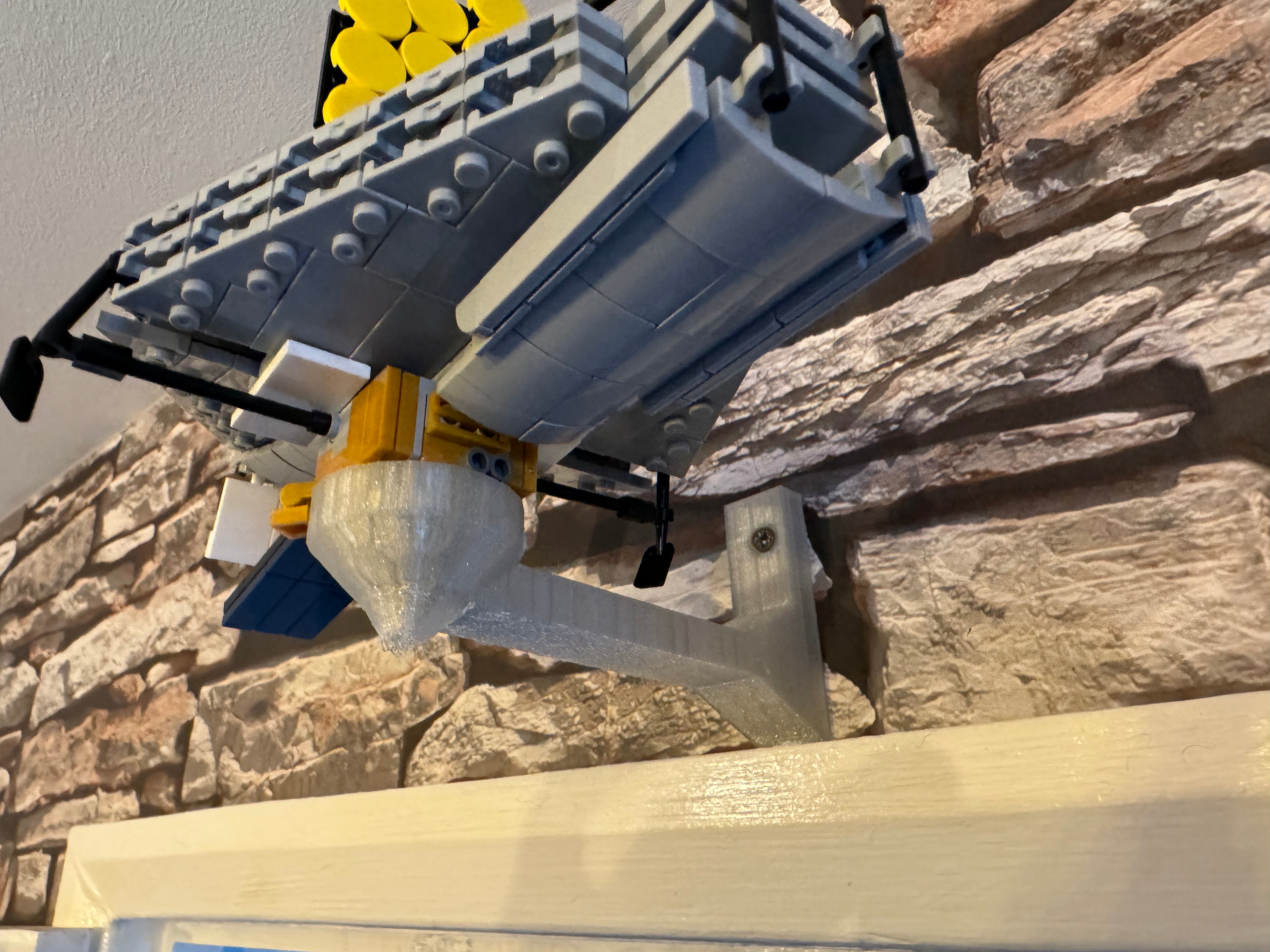 Lego James Webb Ruimtetelescoop (JWST) Wandmontage