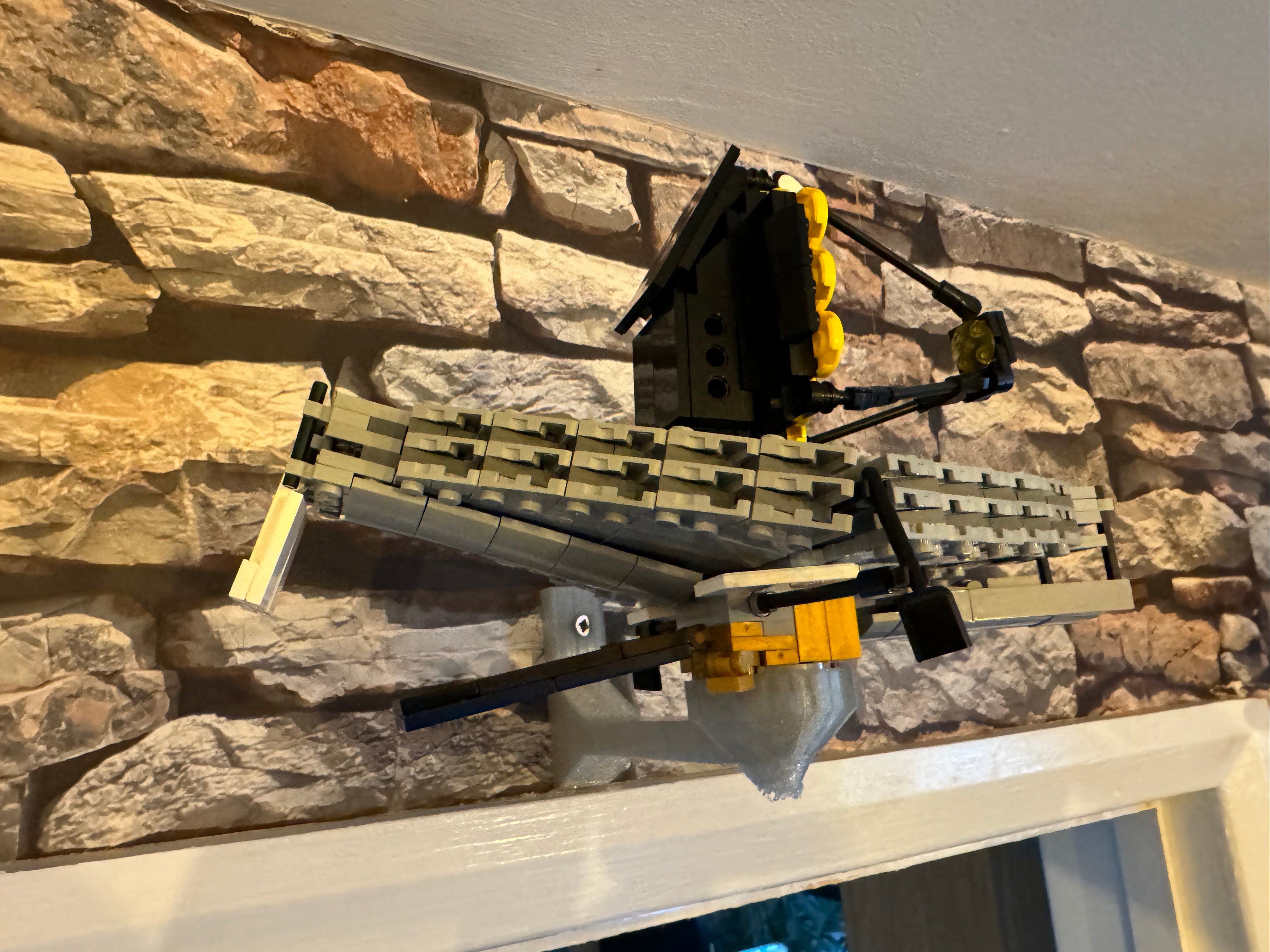 Lego James Webb Ruimtetelescoop (JWST) Wandmontage