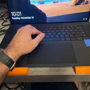 Ergonomische polssteun voor toetsenbord en laptop