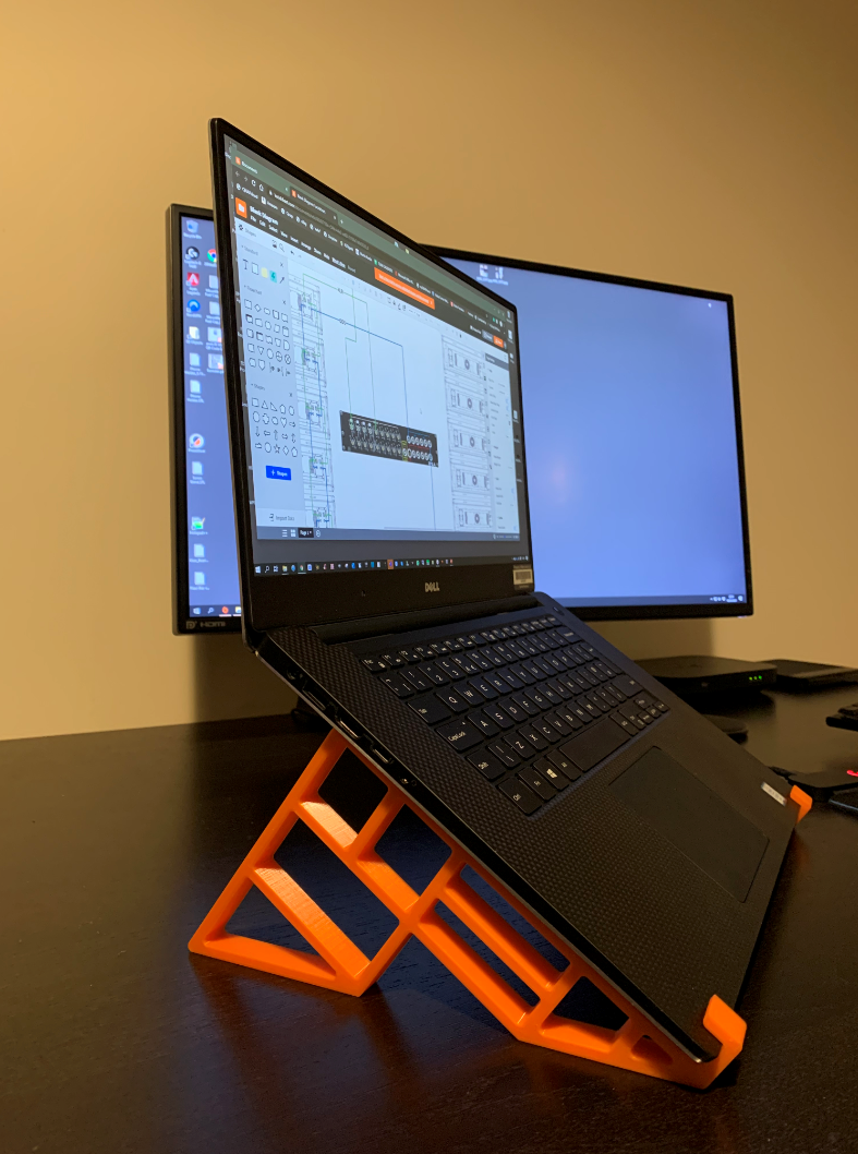 Dell XPS 15 Laptopstandaard voor ergonomische plaatsing op het bureau