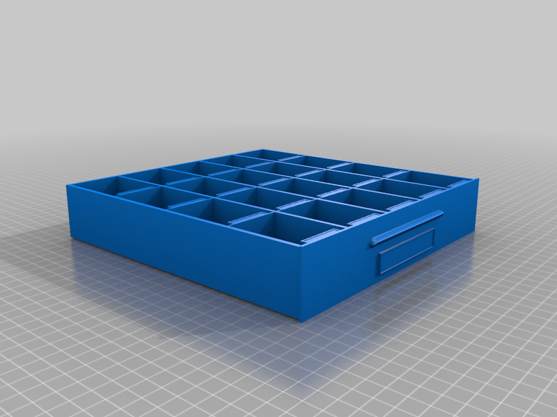 Grote stapelbare onderdelenorganizer met aanpasbare lades