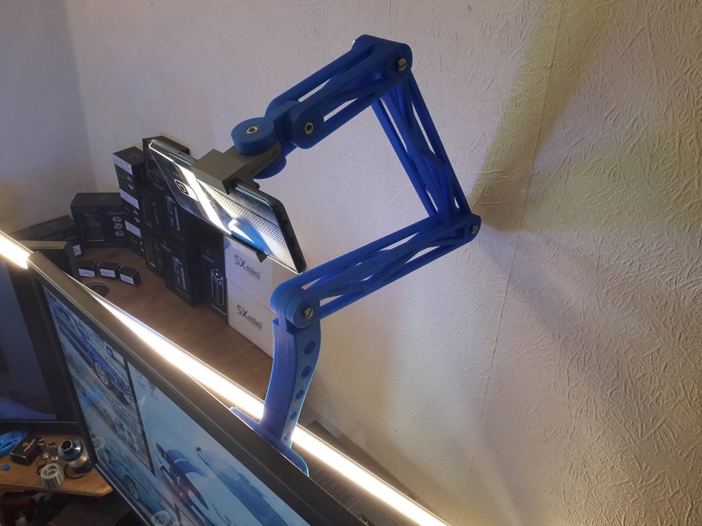 VESA gemonteerde telefoonhouder voor PC-monitor