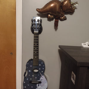 T-rex Gitaar Muurbeugel met Dinosaur Design