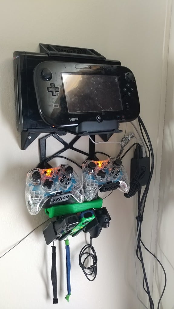 Wii U Wandmontagesysteem - Modulaire Opslag