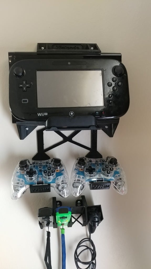 Wii U Wandmontagesysteem - Modulaire Opslag