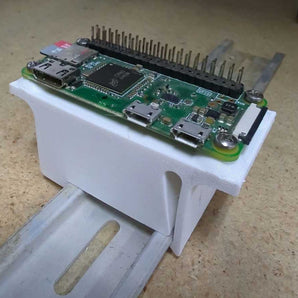 DIN-railbeugel voor Raspberry Pi Zero