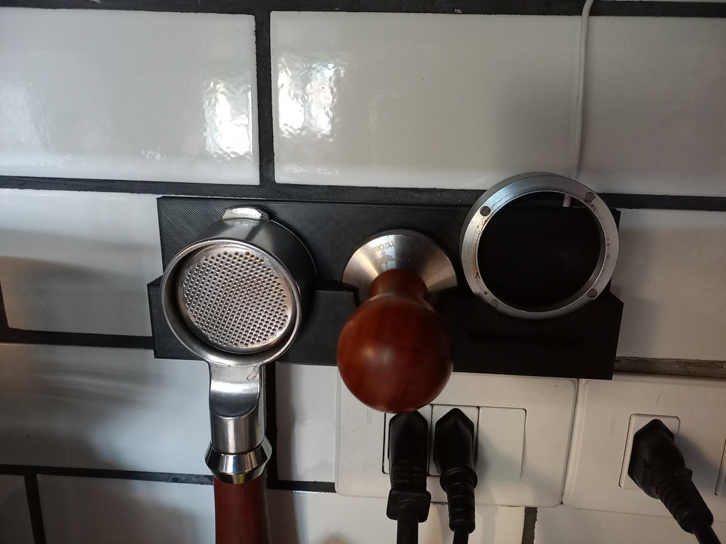 51 mm Portafilter V2 Espresso-organizer met trechterplaats (60 mm buitendiameter)