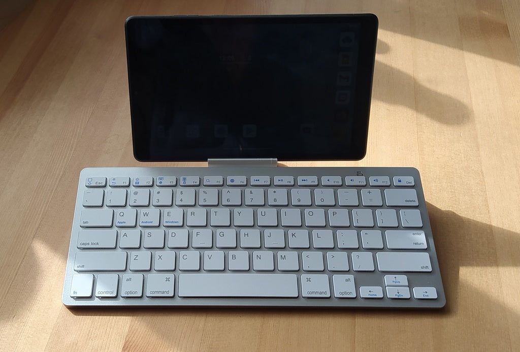 Lenovo M8 Tablet-toetsenbordstandaard met BK 3001 BT-toetsenbord