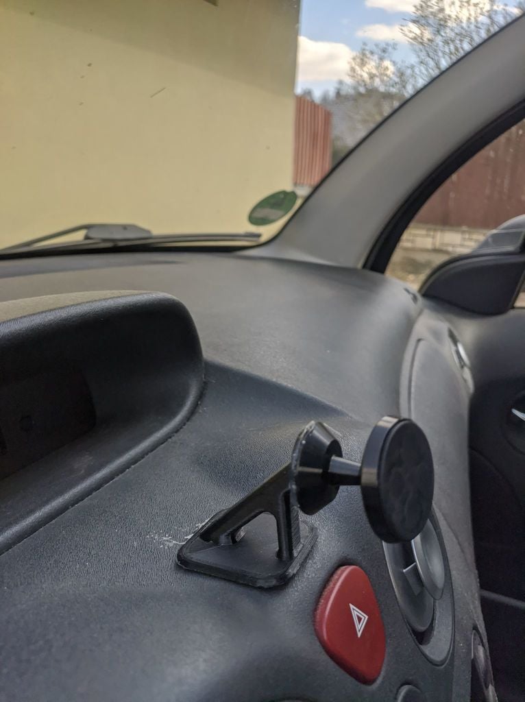 Magnetische autotelefoonhouder voor in de auto